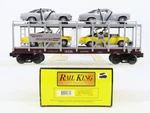 O27 3-RAIL Mth Railking 30-7694 Auto Carrier #7070 W/ Ertl '70 Chevy Novas. Fixed Price $62.95.