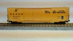 Mtl #03700070, Rio Grande, 50' Dd Boxcar. Fixed Price $24.00.