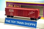 Mth Rail King MT-7402 Union Pacific Up Boxcar. New Box.. Fixed Price $19.99.