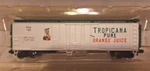 Bachman Silver Series 17954 50' Steel Reefer Tropicana - Rd# Tpix 742 Scale. Fixed Price $15.00.