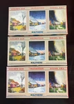 Walthers Lot Of 3 International Bay Window & Flat Car Auto Box. Fixed Price $29.95.
