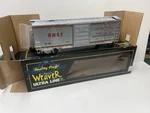Weaver Scale 3-RAIL Bnsf United States Post Office 40' Boxcar 1333 Super Chief. Fixed Price $16.88.