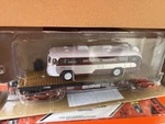 Menards # 279-3377 O-27 Scale Norfolk Southern Short Flat Car W/trailways Bus. Fixed Price $21.71.