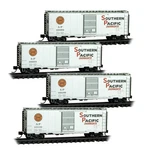 Micro Trains 983 00 242 Sp Sou Overnight 40' Standard Boxcar Pack. Fixed Price $105.00.