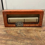 1957 Postwar Lionel Rivarossi Ho 0811-25 Rdg 91306 Flatcar W/ Stakes & Box. Fixed Price $320.00.