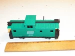 Vintage Ahm "penn Central" Ho Gauge Green Caboose 4751 Train Car - No Couplings. Fixed Price $5.99.