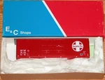 E&c Shops 1510-2 50' Hi Cube Boxcar Kit Dreadnaught Ends Santa Fe Atsf 46116. Fixed Price $24.99.