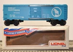 Lionel 9206 Great Northern Boxcar In Banner From Set 1972. Fixed Price $75.00.