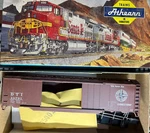 Scale - Athearn 05102 50' Double Door Steel Boxcar DT&I13791 HO7484. Fixed Price $17.99.