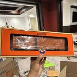 Lionel New Haven Double Door Boxcar Gauge Orange Black 6-27877 Diecast. Fixed Price $129.00.