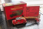 1936 Fire Engine Match Box Old Model Toy Car Retro Man Ladder Vintage Truck. Fixed Price $66.62.