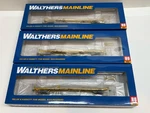 3X Lot Ho Scale Walthers Mainline 60' Vttx Pullman-standard Flatcars Csx Bnsf #2. Fixed Price $59.99.