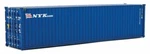 Walthers Ho Scale 40' Hi Cube Corrugated Container Nyk Lines 949-8265. Fixed Price $11.19.