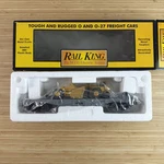 Mth Rail King Gauge Construction Flat Car W/ertl Earth Mover 30-7616 W/box. Fixed Price $59.99.