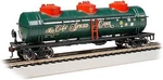 Bachmann 40' Three Dome Tank Car Mrs. Claus' Spiced Cider #2162 - Ho Scale. Fixed Price $38.36.