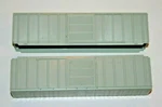 Undecorated 50' Ps 5344 Outside Braced Boxcar Shell - 2 Each Athearn Parts. Fixed Price $15.00.