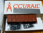 Accurail Ho #7099 (40' Ob Wd Box 6 Pnl) Data Oxide. Fixed Price $15.75.