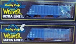 2 Weaver Scale Ultra Line D&h Delaware Hudson 3 Bay Hoppers Rail Nos. Fixed Price $90.00.