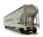 Athearn Genesis ATHG15474 Scale Western Pacific 4600 Covered Hopper #11973. Fixed Price $39.99.