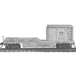 Tichy Train Group 2701 Boom Car Kit Scale. Fixed Price $8.99.