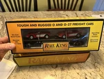 Scale Mth Rail King 4 Different Cars Preowned Their Boxes. Fixed Price $60.00.