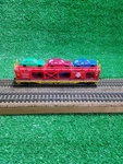 Life-like 433-8303 Scene Master Bi-level Auto Loader W/5 Cars Atsf 9704. Fixed Price $16.99.