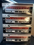 K-line O/O-27 Golden State Rock Island Rr Streamliner 5065, 214, 4301 Train Cars. Fixed Price $159.00.