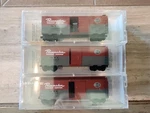 Micro-trains Line Scale Pack Standard 40' Box Car Nyc Pacemaker #20242-3. Fixed Price $55.00.
