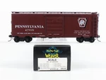 Scale 2-RAIL Quality Craft Models Weaver 3052 Prr Pennsylvania Box Car #47016. Fixed Price $37.95.