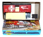 Athearn 1221 40' Sd Box Car Kit Atsf 16989 Shock Control Nib 2001. Fixed Price $11.99.