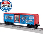 Lionel Dc Comics Superman 90 Years Of Gauge Model Train Boxcar. Fixed Price $80.35.