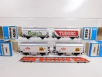 4X Rklin H0 Ac Beer Car Dsb 4530 4536 Tuborg 4565 Faxe Mint Box #DY340-1. Fixed Price $74.58.