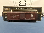K-line Pennsylvania #24270 Single Door Box Car K761-1891. Fixed Price $39.99.