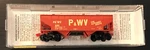 Micro-trains Scale Pittsburgh & West Virginia 33 Hopper, #55260, Rd #380. Nib. Fixed Price $17.25.