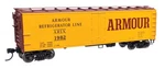 Walthers Mainline Ho 41404 Armour Refrigerator Arlx 40' Steel Reefer. Fixed Price $27.18.