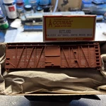 Ho Accurail Rutland 40 Wood Boxcar Kit. Fixed Price $14.95.