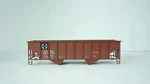 Weaver Scale Kit Santa Fe Atsf 36' Ribbed 2-BAY Hopper 180743 New W16-20. Fixed Price $18.50.