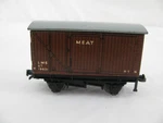 Vintage Hornby Meccano / Oo Tin Lithograph Lms 6T 19631 Meat Box Car Vg. Fixed Price $19.99.