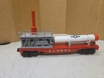 Lionel Postwar 3413 Mercury Capsule Launching Car #1 ,new Rocket & Band $100. Fixed Price $100.00.