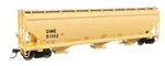 Walthers Scale 60' Nsc 5150 3-BAY Covered Hopper Dakota, Minnesota & Eastern. Fixed Price $39.99.