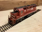 Ho Scale Atlas GP40-2 Vermont Rail #301 Dcc Locomotive Weathered. Fixed Price $150.00.