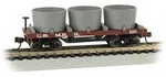 Bachmann 15554 Scale Old-time Wood Car With 3 Tanks Us Military. Fixed Price $34.99.