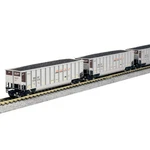 Kato 106-4633 Bethgon Coalporter 8 Car Set Bnsf Swoosh. Fixed Price $115.00.