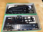 Bowser Scale #54053 Pennsylvania H-21 4-BAY Modern Hopper Car Kits. (2). Nos. Fixed Price $26.22.