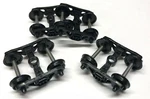 Athearn Ho Part #90399 / ATH90399 Hyatt Roller Bearing Trucks - 2 Pairs! New!. Fixed Price $13.49.