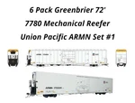 Rapido 167004 Ho Greenbrier 72' Il 7780 Mechanical Reefer Union Pacific Armn. Fixed Price $395.99.
