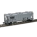 Atlas 20007698 Norfolk & Western Portec 3000 Covered Hopper #180015, Nib. Fixed Price $79.95.