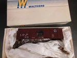 Ho Scale Walthers 932-2155 Santa Fe Atsf Ss 40' Wood Box Car Kit. Fixed Price $25.99.