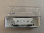 Scale Athearn 2970 Covered Hopper Rock Island. Fixed Price $32.00.