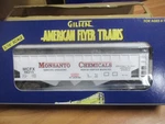 Amer Flyer 6-48215 Monsanto Hopper '99 Sfest (12/11/25) Chicago Collection. Fixed Price $55.00.
